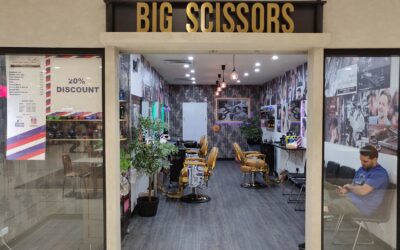 Big Scissors Barbership Fitout, Retail Shopfront